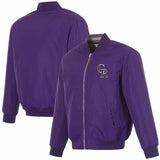 Colorado Rockies Reversible Full-Zip Flight Jacket