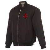 Houston Rockets  Reversible Full-Zip Flight Jacket