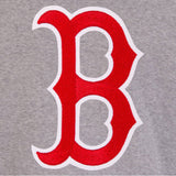 Boston Red Sox  JH Design Two-Tone Reversible Fleece Jacket - Gray/Navy