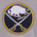 NHL Buffalo Sabres  JH Design Two-Tone Reversible Fleece Jacket - Gray/Navy