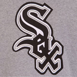 Chicago White Sox JH Design Two-Tone Reversible Fleece Jacket - Gray/Black