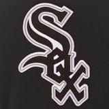 Chicago White Sox JH Design Reversible Women Fleece Jacket - Black