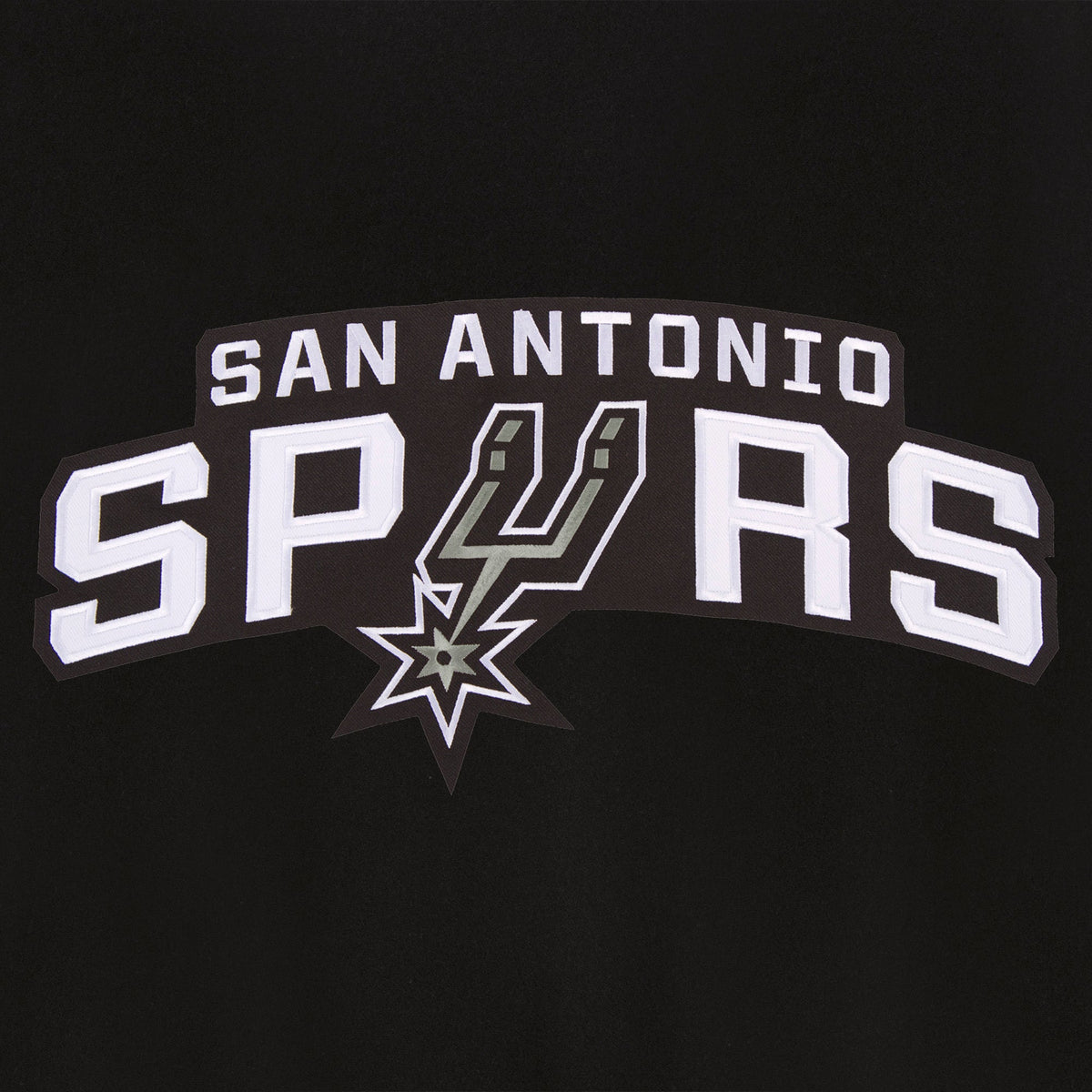 San Antonio Spurs Reversible Wool Jacket - Embroidered Logos JH Design ...