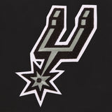 San Antonio Spurs Reversible Wool Jacket - Black