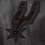 San Antonio Spurs Full Leather Jacket - Black/Black