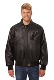 San Antonio Spurs Full Leather Jacket - Black/Black