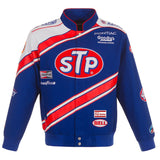 2024 Richard Petty JH Design Blue/White STP Full-Snap Twill Uniform Jacket