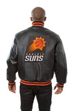 Phoenix Suns Full Leather Jacket - Black