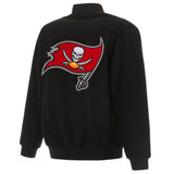 Tampa Bay Buccaneers Reversible Wool Jacket - Black