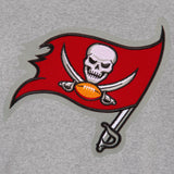 Tampa Bay Buccaneers Two-Tone Reversible Fleece Jacket - Gray/Black