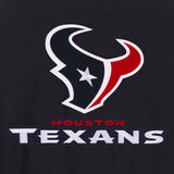 Houston Texans JH Design Wool Reversible Full-Snap Jacket – Navy