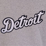 Detroit Tigers JH Design Two-Tone Reversible Fleece Jacket - Gray/Navy