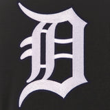 Detroit Tigers JH Design Reversible Women Fleece Jacket - Black