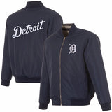 Detroit Tigers Reversible Full-Zip Flight Jacket - J.H. Sports Jackets