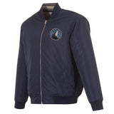 Minnesota Timberwolves  Reversible Full-Zip Flight Jacket