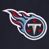 Tennessee Titans Reversible Wool Jacket - Navy