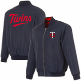 Minnesota Twins Reversible Full-Zip Flight Jacket