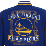 Golden State Warriors Commemorative Reversible Wool Championship Jacket - Black