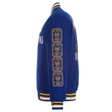 Golden State Warriors Commemorative Reversible Wool Championship Jacket - Black