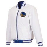 Golden State Warriors Reversible Full-Zip Flight Jacket
