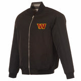 Washington Commanders Reversible Full-Zip Flight Jacket