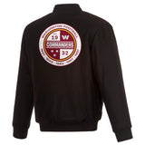 Washington Commanders Reversible Wool Jacket - Black
