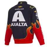 2025 William Byron Axalta Uniform Full-Snap Jacket Navy-Red