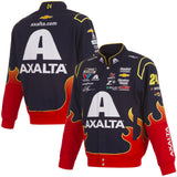 2025 William Byron Axalta Uniform Full-Snap Jacket Navy-Red