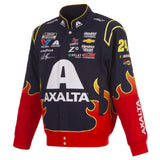 2025 William Byron Axalta Uniform Full-Snap Jacket Navy-Red