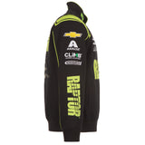 2024 William Byron JH Design NASCAR Rapto Black Uniform Full-Snap Jacket - J.H. Sports Jackets