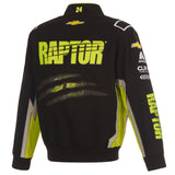 2025 William Byron Raptor Uniform Full-Snap Jacket Black