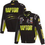 2025 William Byron Raptor Uniform Full-Snap Jacket Black