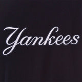 New York Yankees Reversible Wool Jacket - Navy