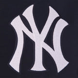 New York Yankees Reversible Wool Jacket - Navy