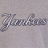 New York Yankees JH Design  Two-Tone Reversible Fleece Jacket - Gray/Navy