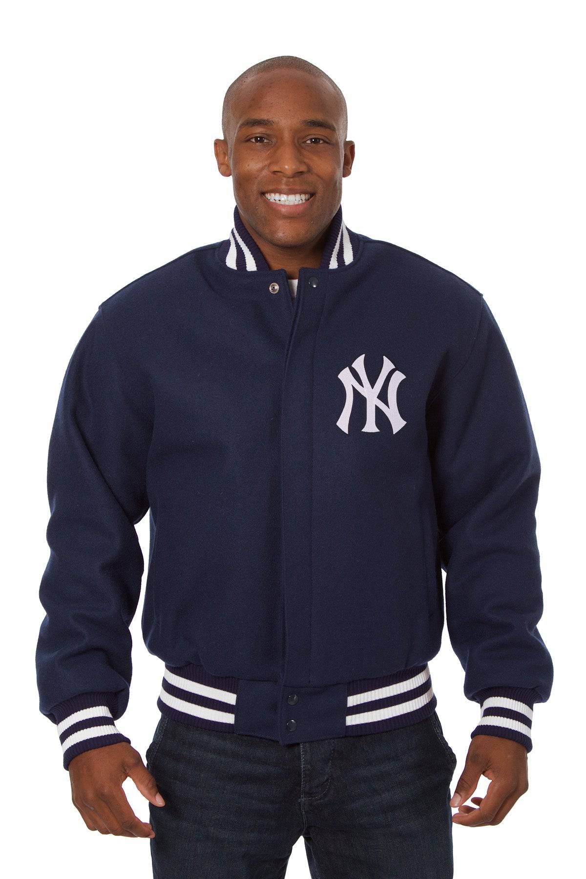 ジャケット・アウター NEW YORK YANKEES REVERSIBLE WOOL JACKET NEW YORK YANKEES REVERSIBLE WOOL JACKET