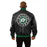 Dallas Stars Full Leather Jacket - Black