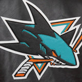 San Jose Sharks Full Leather Jacket - Black