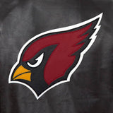 Arizona Cardinals JH Design Leather Jacket - Black