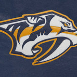 Nashville Predators Full Leather Jacket - Navy