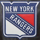 New York Rangers Full Leather Jacket - Black