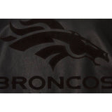 Denver Broncos JH Design Tonal Leather Jacket - Black