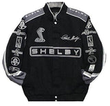 Carroll Shelby Cobra Twill  Cotton Jacket JH Design  - Black