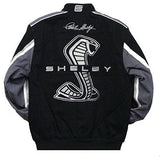 Carroll Shelby Cobra Twill  Cotton Jacket JH Design  - Black