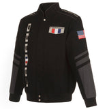 Chevrolet Camaro Embroidered Cotton Twill Jacket - Black