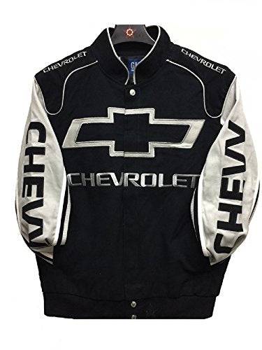 Chevrolet-Chevy Racing Cotton Jacket Black/Grey Sports