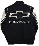 Chevrolet-Chevy Racing Cotton Jacket - Black/Grey