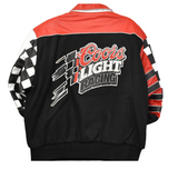 Coors Light Racing Leather and Wool Jacket - Special Edition - Black