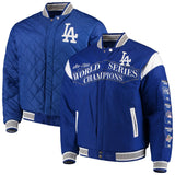 Los Angeles Dodgers  Commemorative Championship Reversible Jacket - Royal