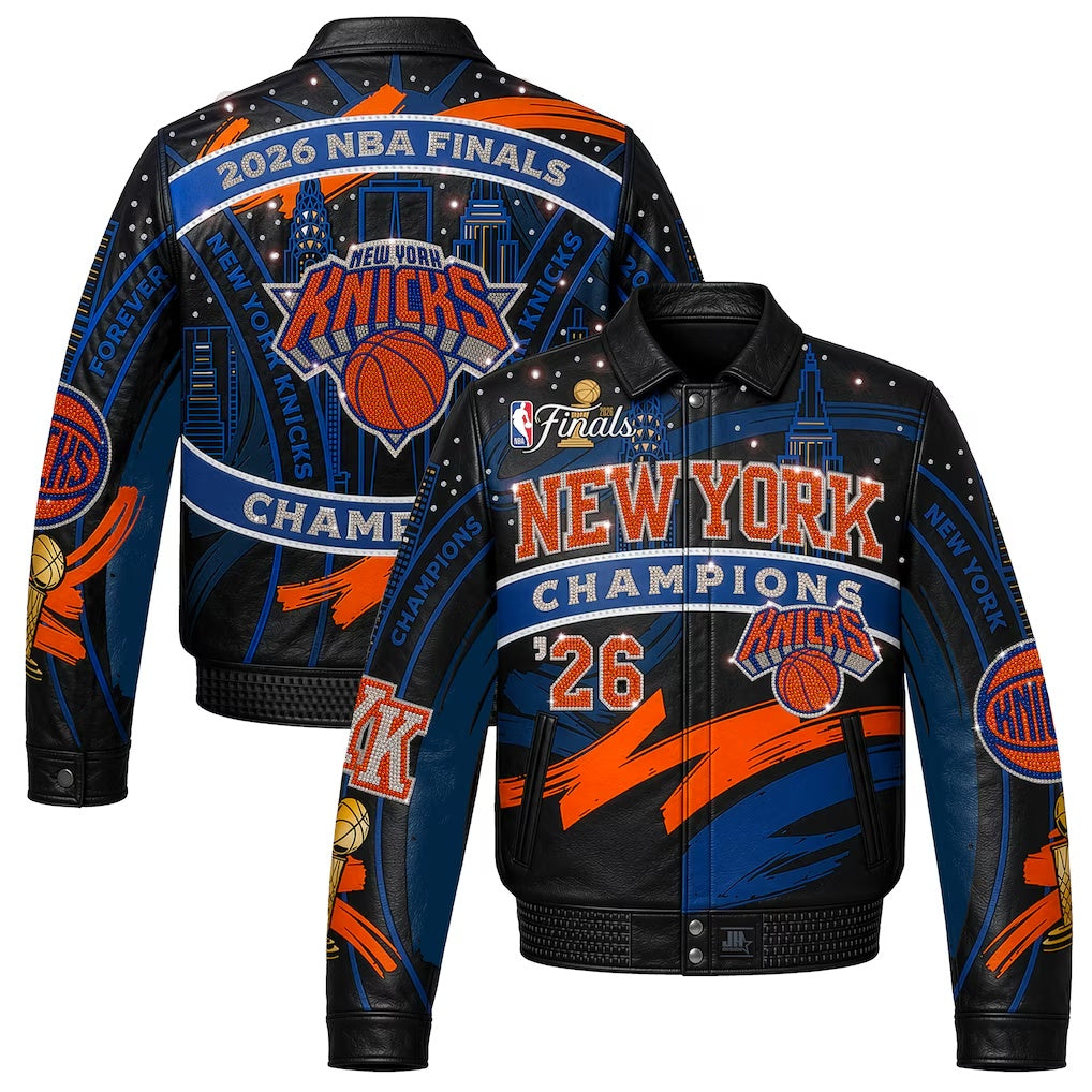 k*9様 JH Design ニューヨーク・ヤンキース　バーシティジャケット　ス New York Knicks - JH Design NBA Sports Jackets